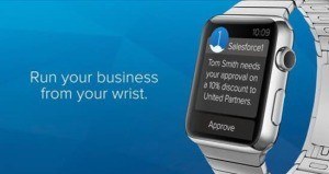Salesforce: Run your business from your wrist